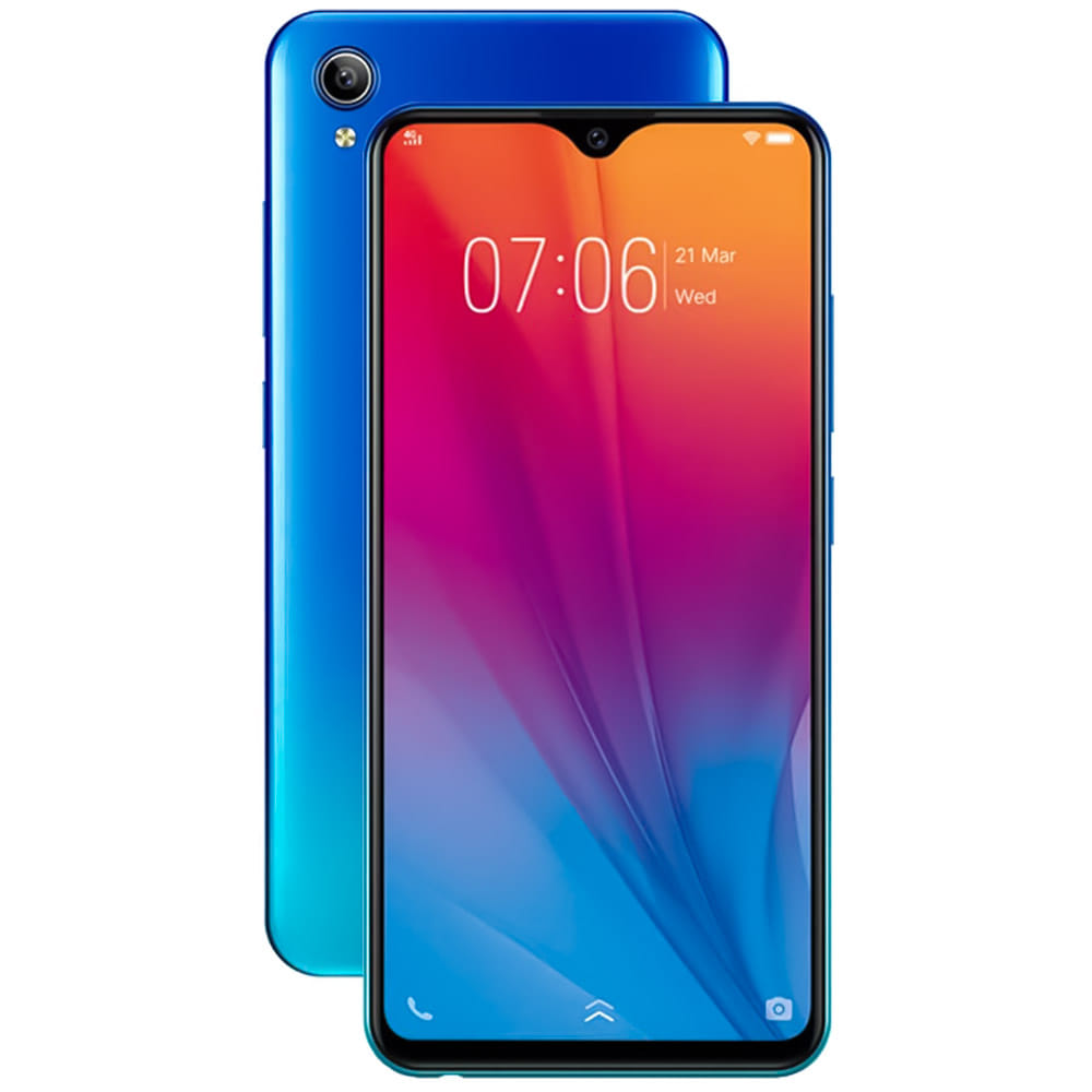 Vivo Y91 - Refurbished_Ocean Blue_Left Side_48854