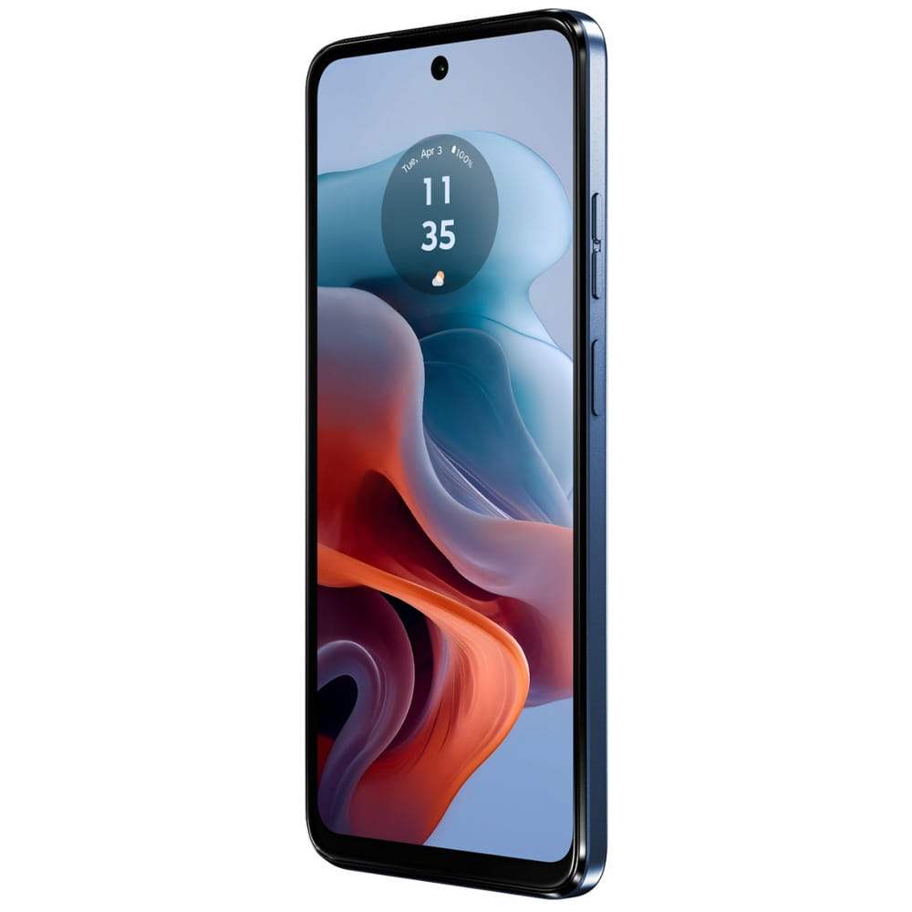 Motorola Moto G34 5G - Refurbished_Ice Blue_Right Side_60152