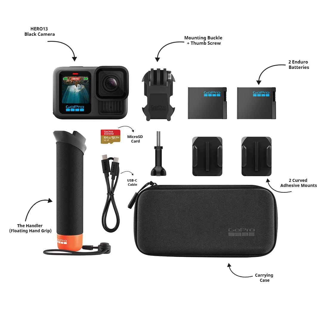 GoPro Hero 13 Bundle Pack 27MP Action Camera - Refurbished_All_Others_61838