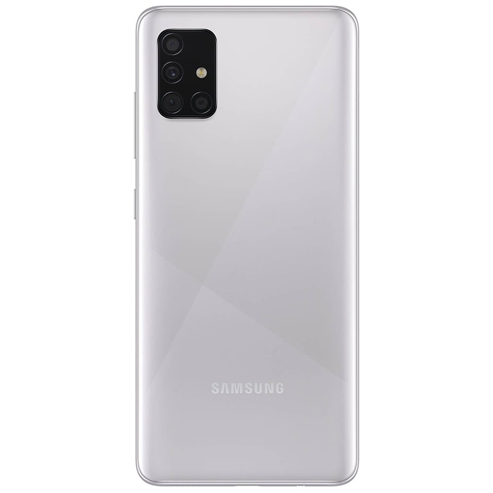 Samsung Galaxy A51 - Refurbished_Haze Crush Silver_Back_47260