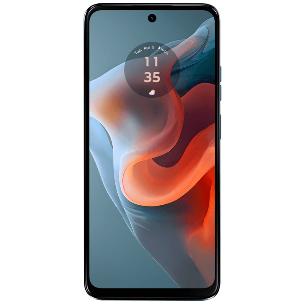 Motorola Moto G34 5G - Refurbished_Ice Blue_Front_60155