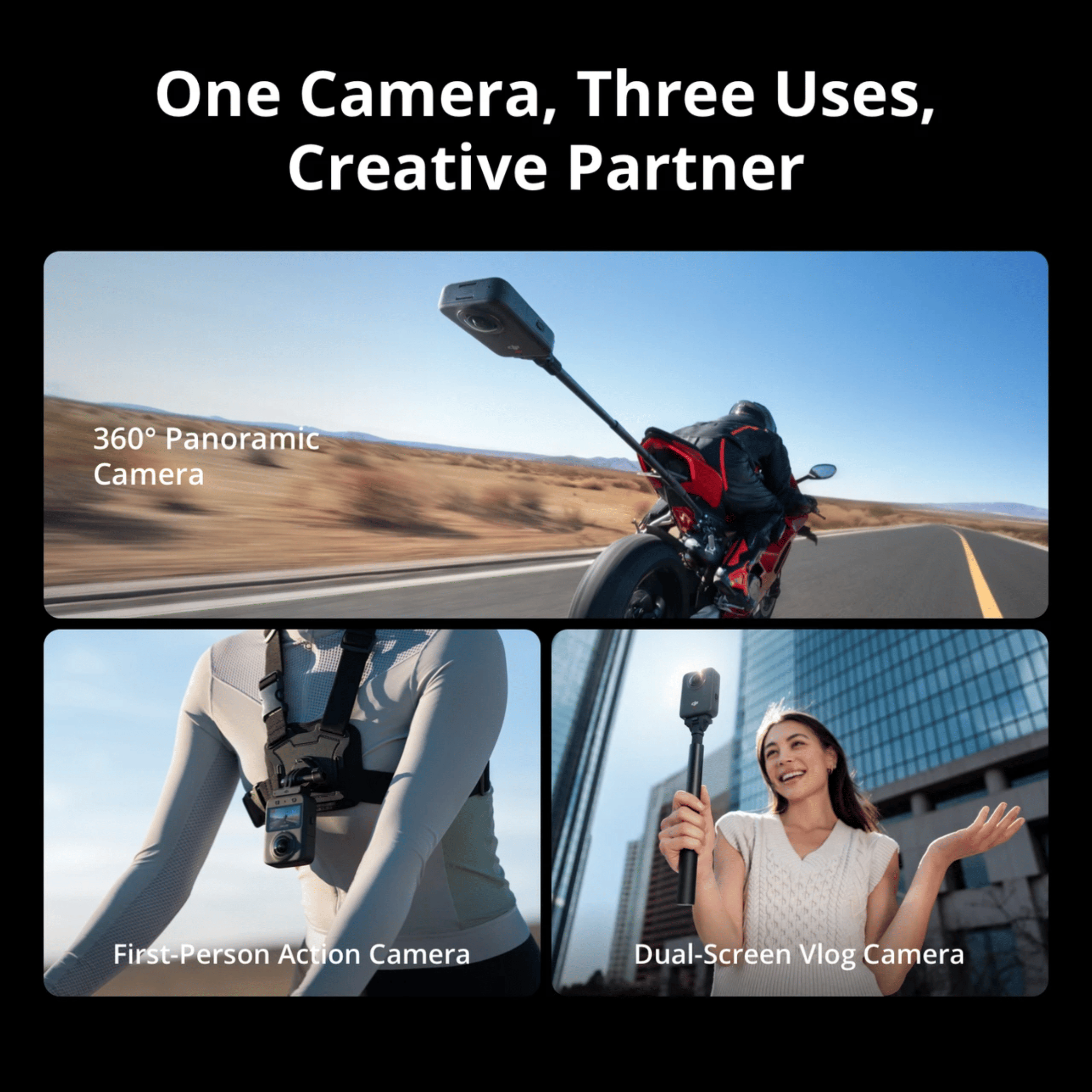 DJI OSMO 360 Adventure Combo Action Camera - Refurbished_All_Others_117155