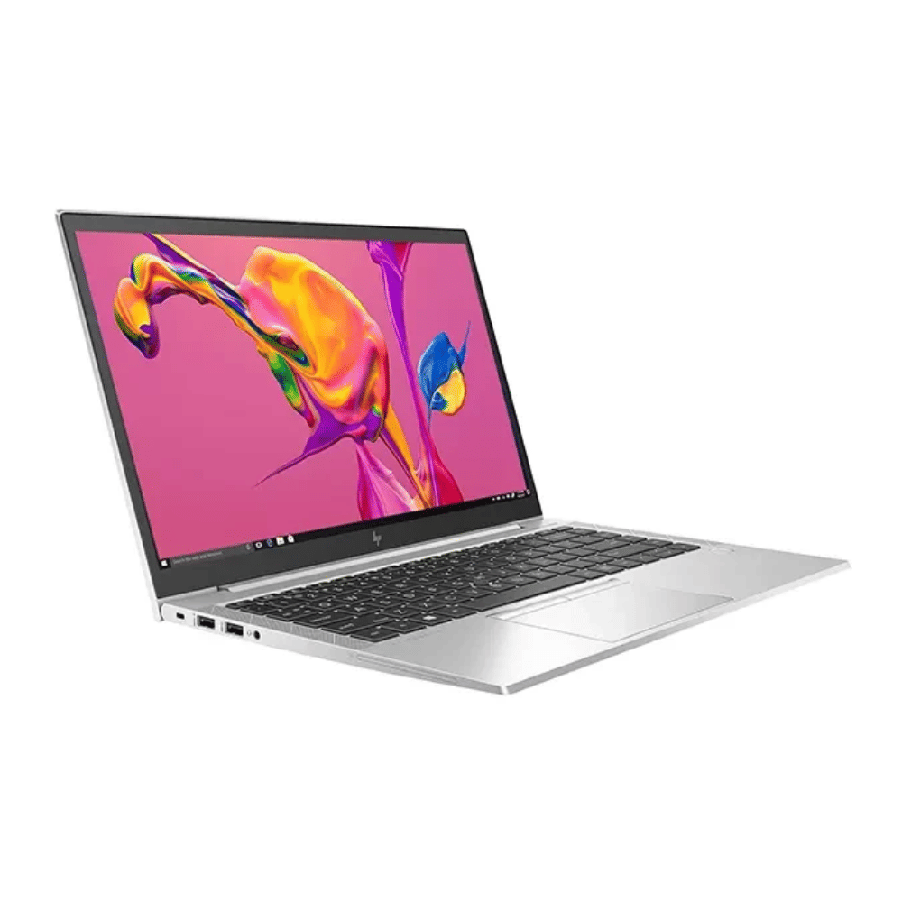 HP/Compaq Elitebook Series 845 G7 (Amd Ryzen5 Pro 4000U Series 14 Inch)- Refurbished_Silver_Left Side_62565