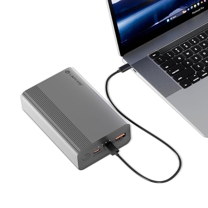 Lapcare Boost 65W 20000Mah - Powerbank - New - Grey_Grey_Front_127235