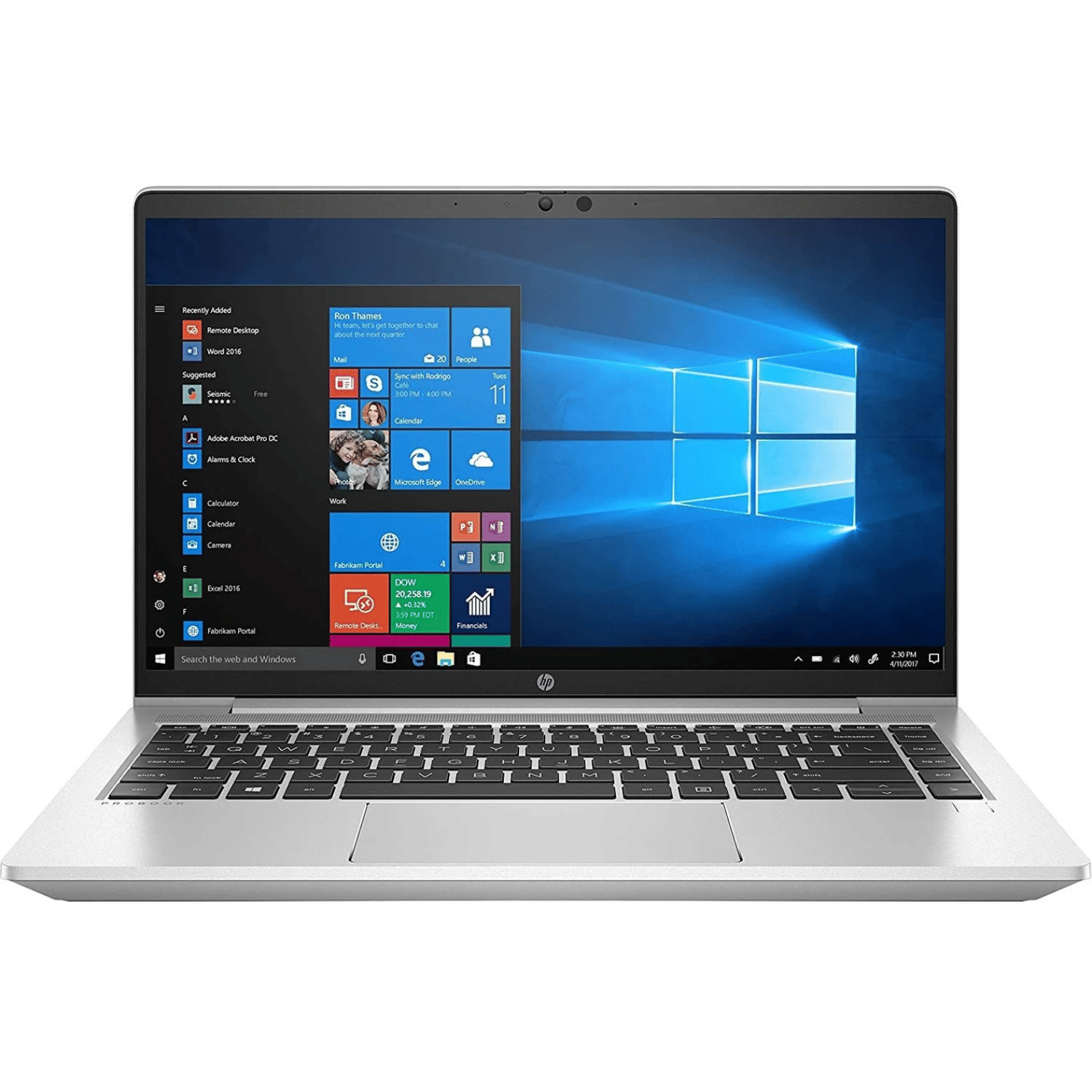 HP/Compaq Probook Series 440-G8 (Intel Core i7 11th Gen 14 Inch)- Refurbished_Silver_Front_90231