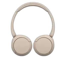 Sony WH CH520 on Ear Headphones - Refurbished_Taupe_Front_115252
