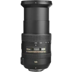 Nikon AF-S DX NIKKOR 18-200mm f/3.5-5.6G ED VR Telephoto Zoom Lens - Refurbished Good - Black - Refurbished_Black_Back_117222