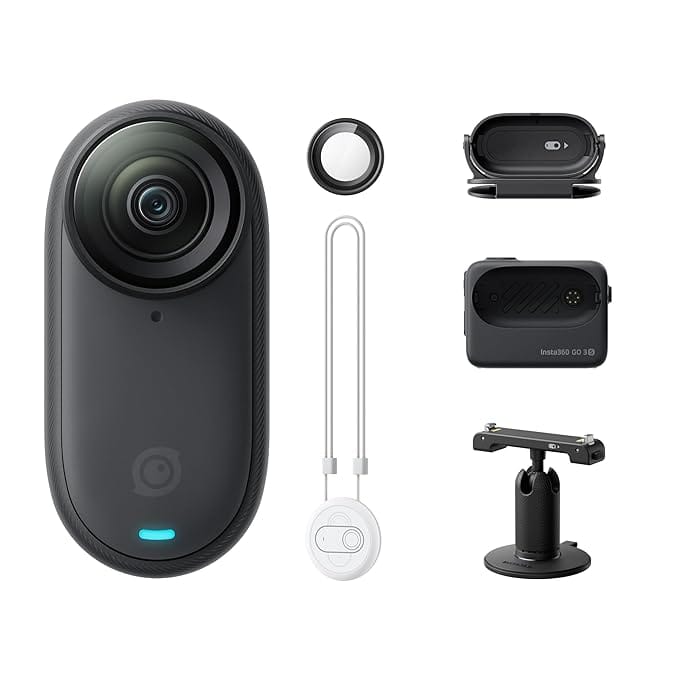 Insta360 GO 3S 48MP Action Camera (128 GB) - Refurbished_Black_Top_88783