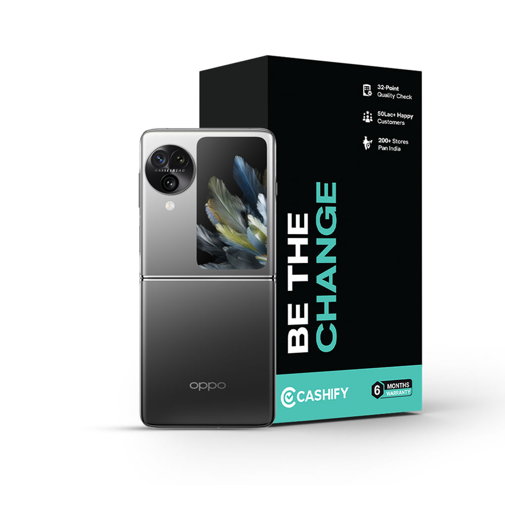 OPPO Find N3 Flip 5G - Refurbished_Sleek Black_Phone With Box_55946