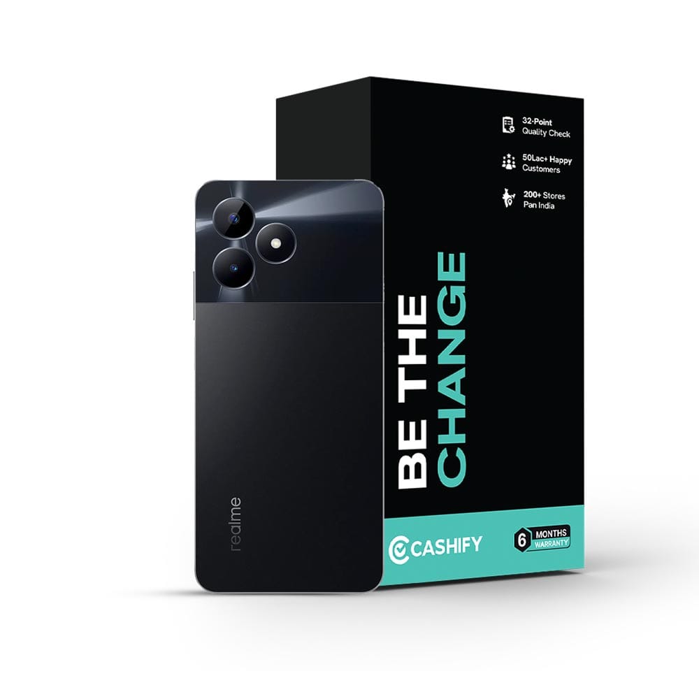 Realme C53 - Refurbished_Champion Black_Phone With Box_59144