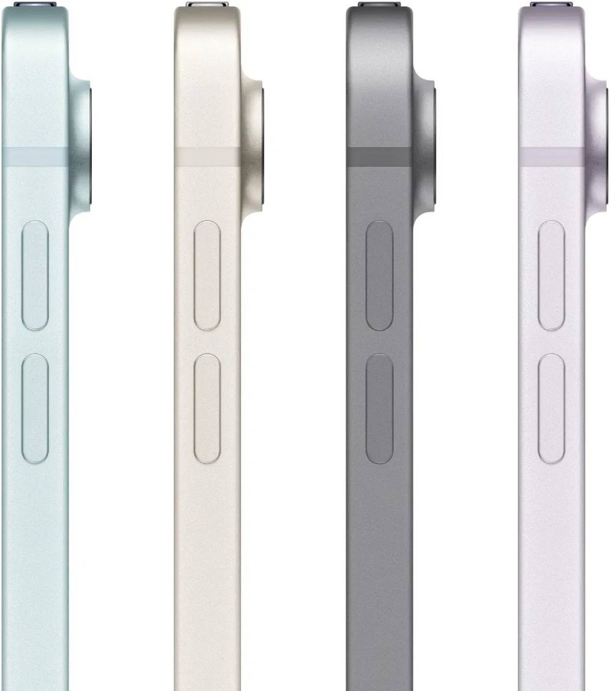 Apple iPad Air M2 2024 (11 inch, Wifi+Cellular)- Refurbished_Starlight_Left Side_90053