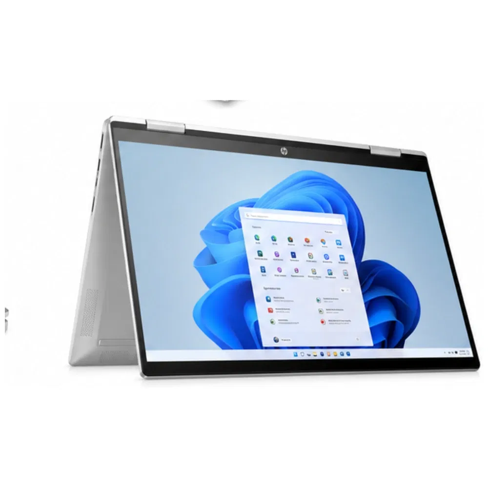HP/Compaq Pavilion Series X360 convertible 14-dy0207tu Touch screen (Intel Core i3 11th Gen 14 Inch)- Refurbished_Silver_Top_125954