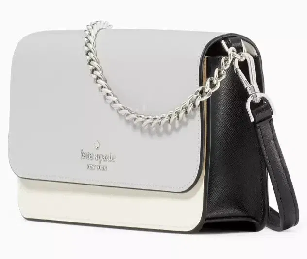 Kate Spade Women's Madison Crossbody Luxury Bag - Pre-Loved - Toasted Hazelnut - Refurbished_Toasted Hazelnut_Left Side_64373