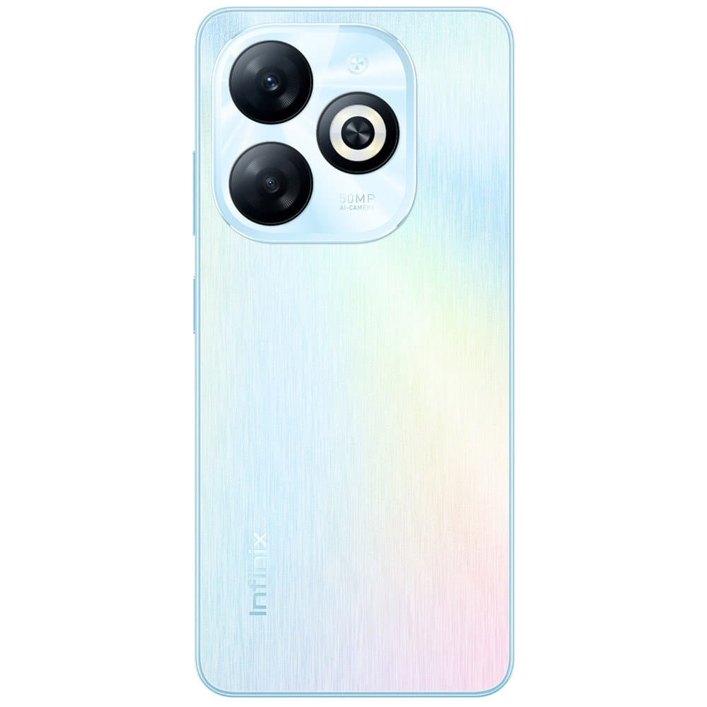 Infinix Smart 8 - Refurbished_Rainbow Blue_Back_51966