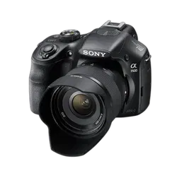 Sony Alpha A3500 20.1 MP Mirrorless Camera - Refurbished_Black_Front_73231