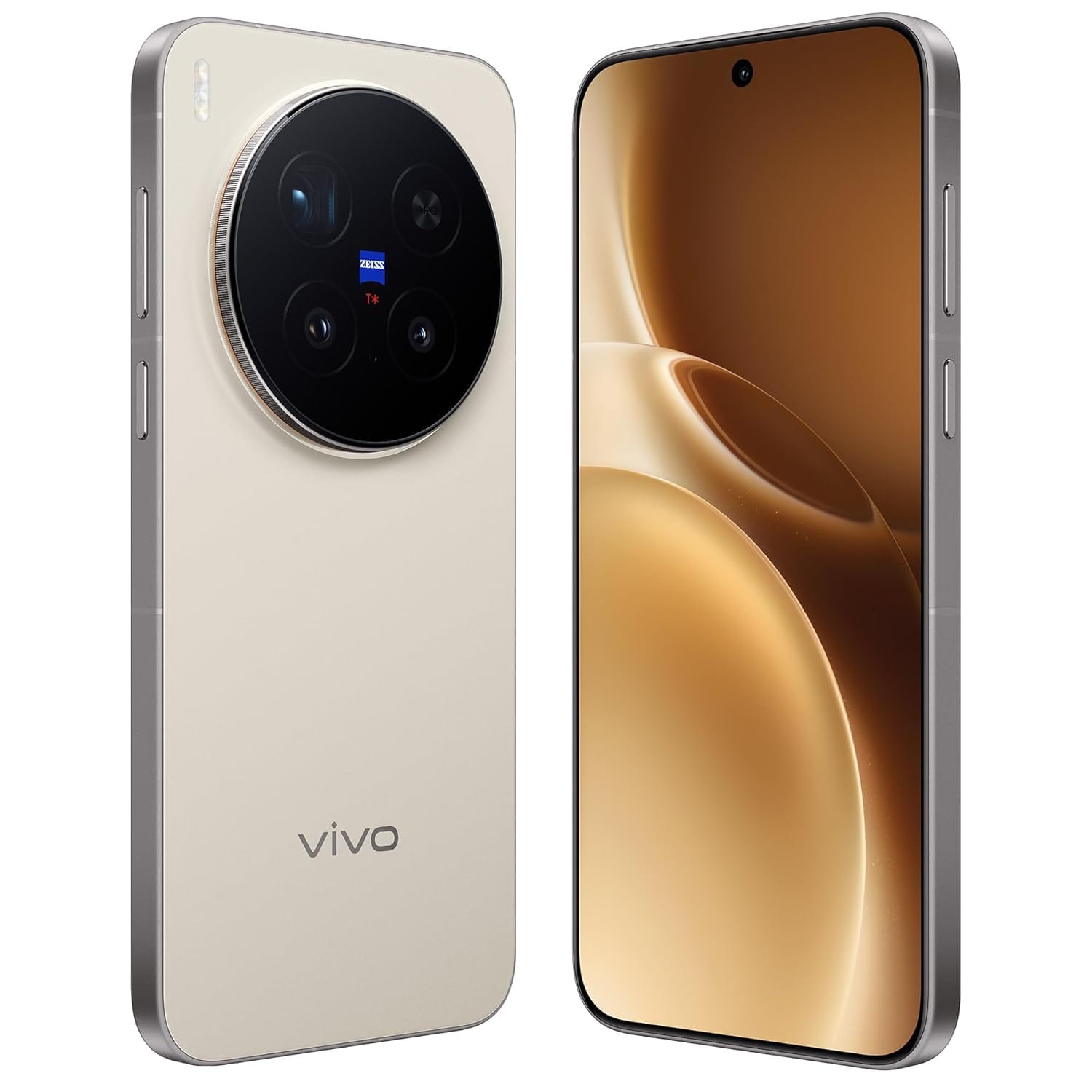 Vivo X300 Pro - Refurbished_Dune Brown_Left Side_89274