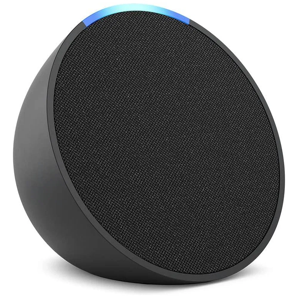 Amazon Echo Pop with Bluetooth and Alexa _Black_Front_124750