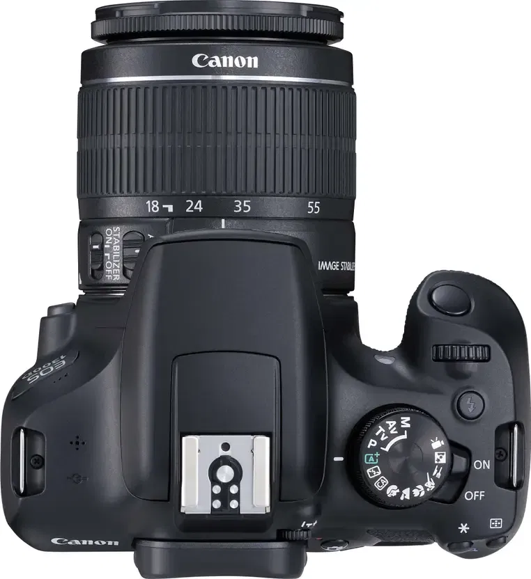 Canon EOS 1300D 18MP DSLR - Refurbished_Black_Top_58294