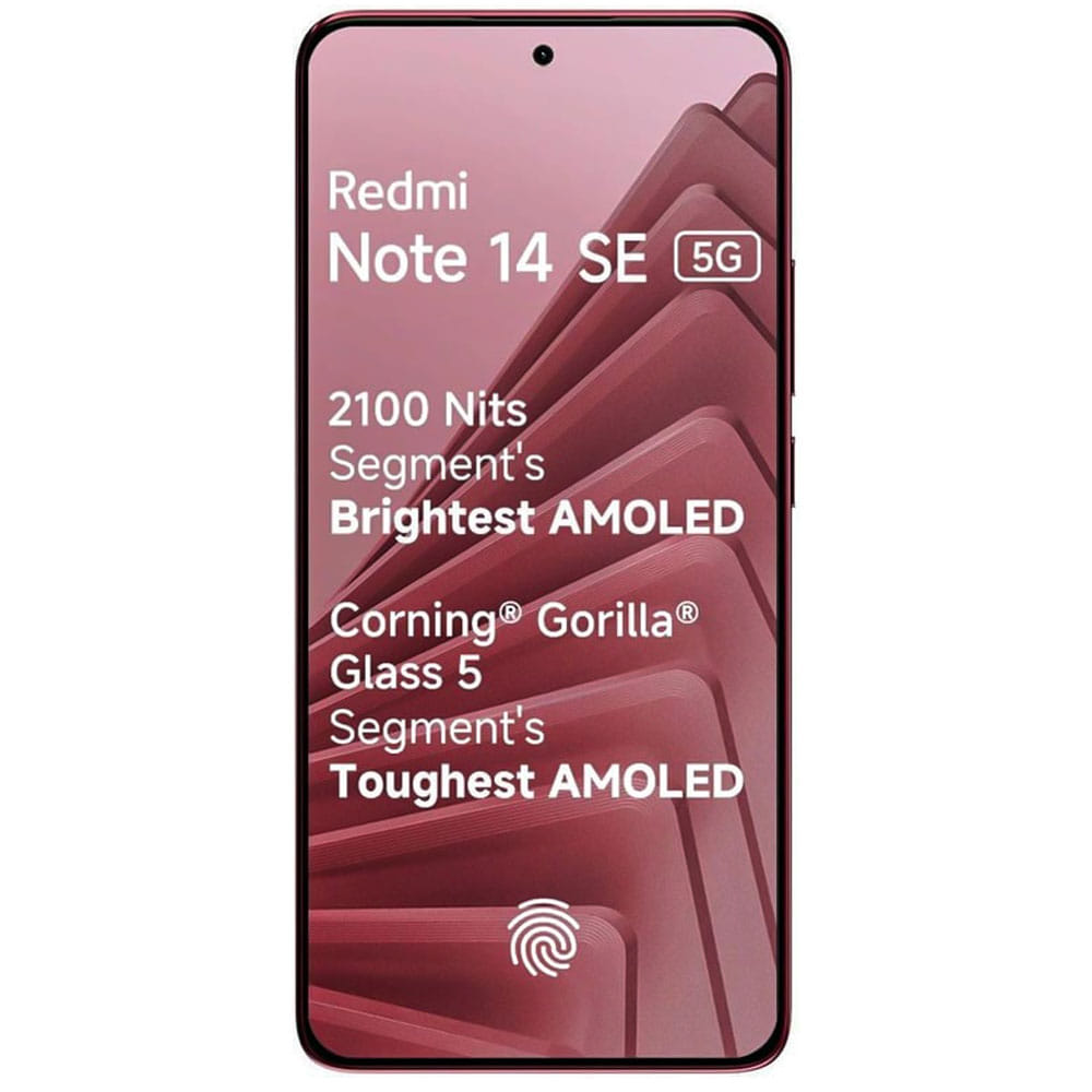 Xiaomi Redmi Note 14 5G - Refurbished_Crimson Art_Front_87773