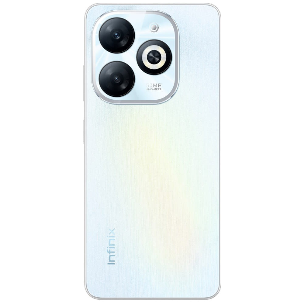 Infinix Smart 8 - Refurbished_Galaxy White_Back_51960