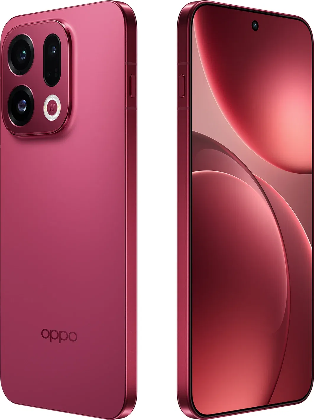OPPO Find X9 5G - Refurbished_Velvet Red_Left Side_89238