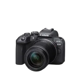 Canon EOS R10 24.2MP Mirrorless Camera - Refurbished_Black_Left Side_115193