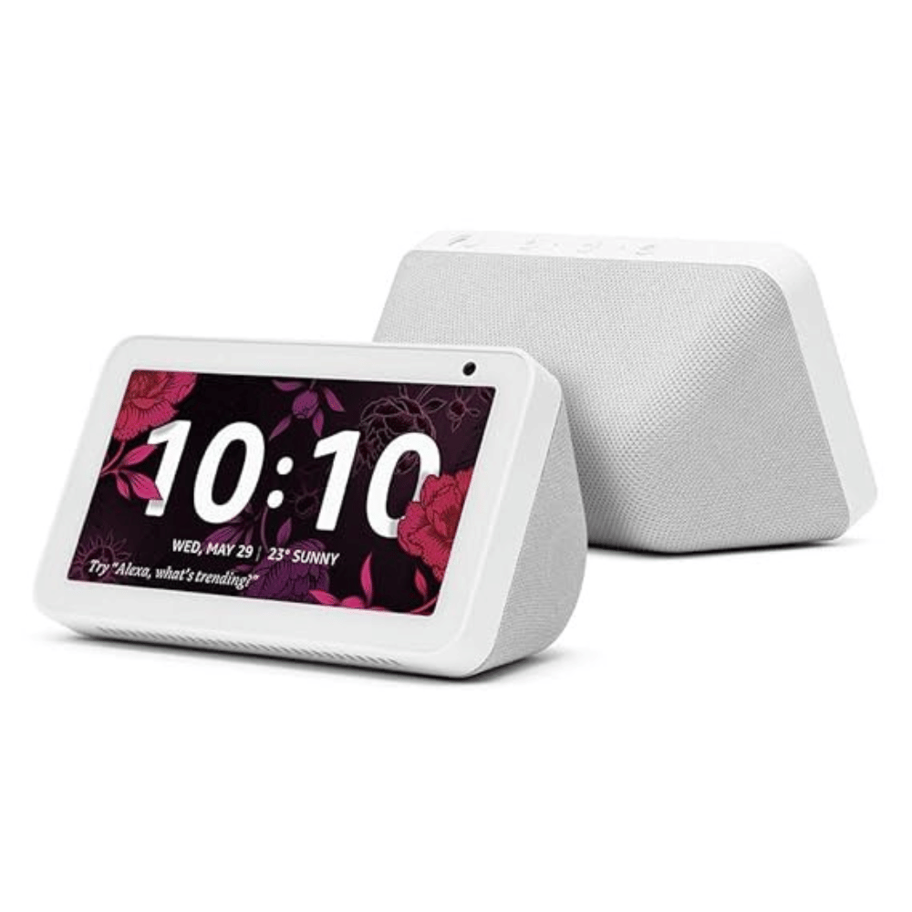 Amazon Echo Show 5 (1st Gen) with 5.5" screen and Alexa _White_Back_63661