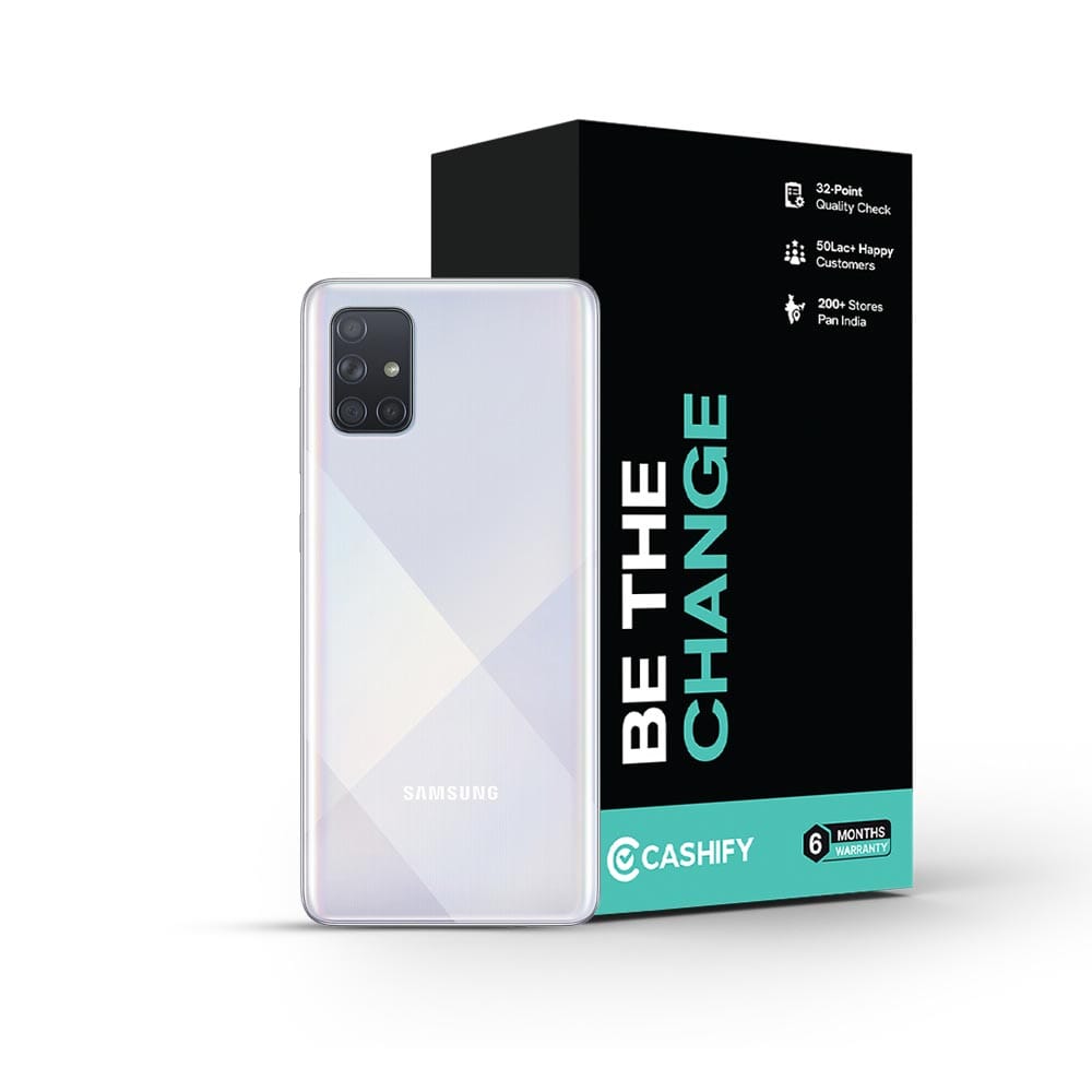 Samsung Galaxy A71 - Refurbished_Prism_Phone With Box_50081