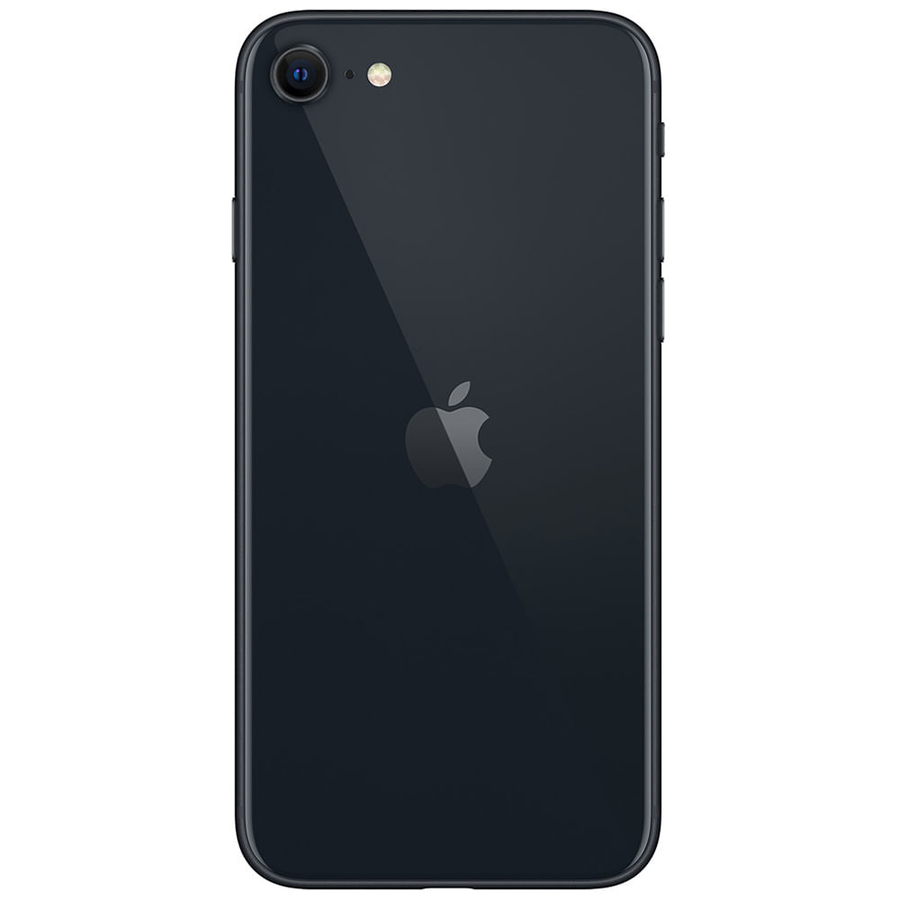 Apple iPhone SE 2022 - Refurbished_Black_Back_58836