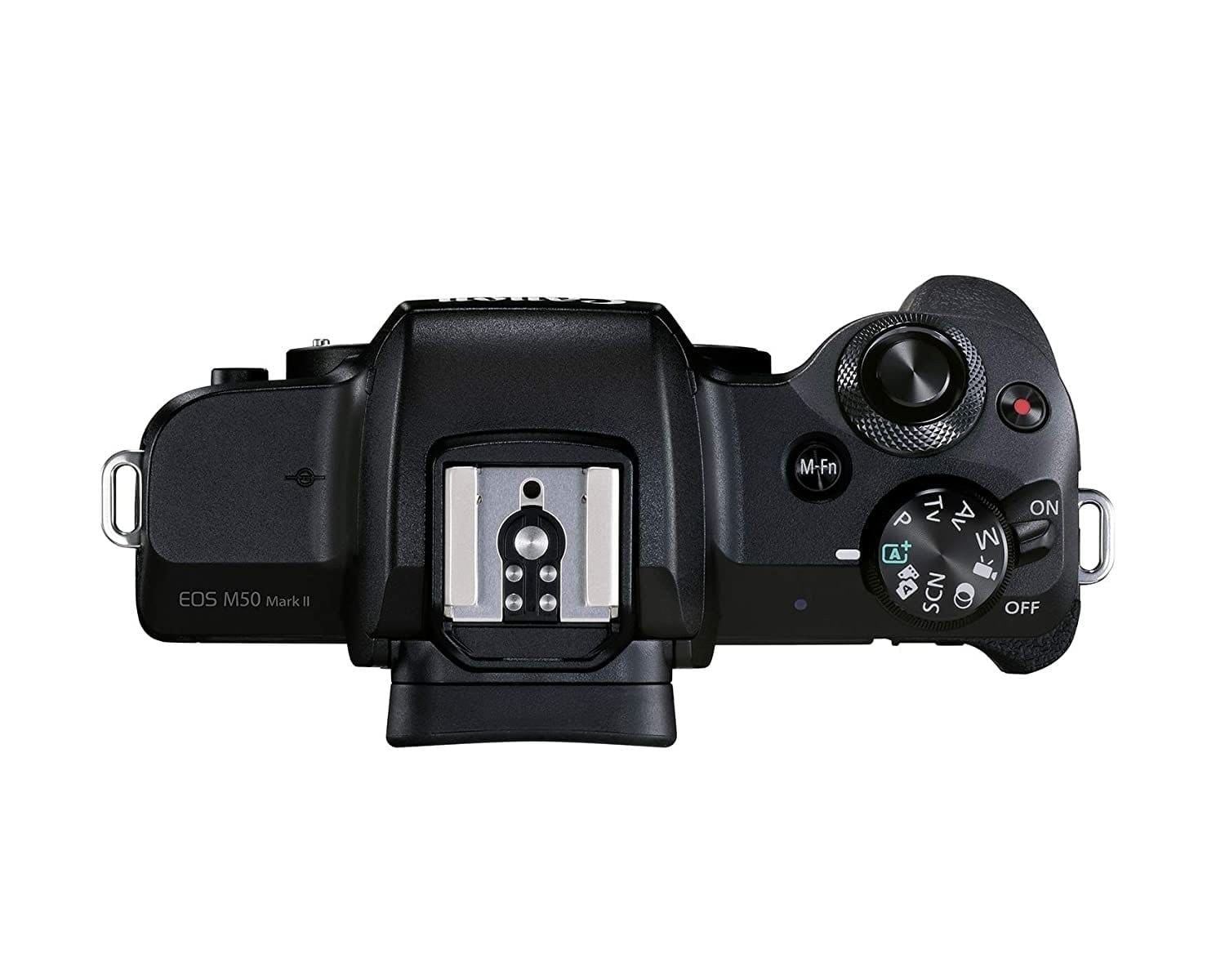 Canon M50 Mark II 24.1MP Mirrorless Camera - Refurbished_Black_Top_58409