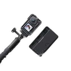DJI OSMO Action 4 Adventure 12MP Action Camera - Refurbished_Black_Left Side_88571