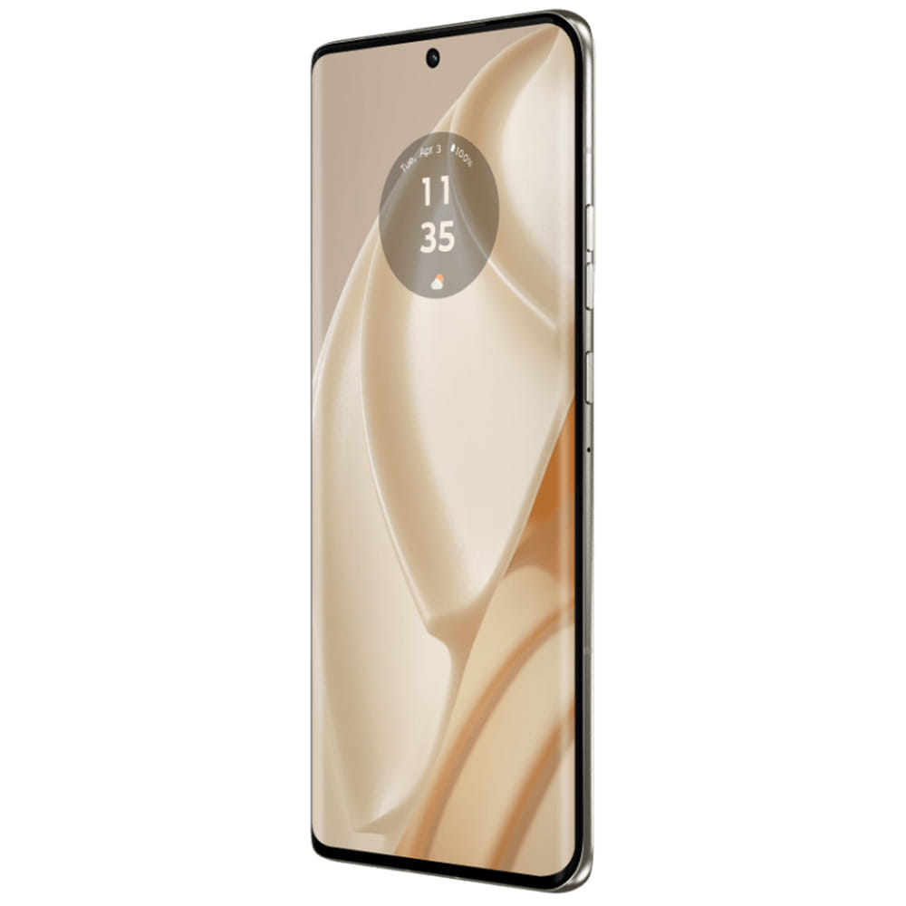 Motorola Moto Edge 50 Pro - Refurbished_Vanilla Cream_Right Side_50740