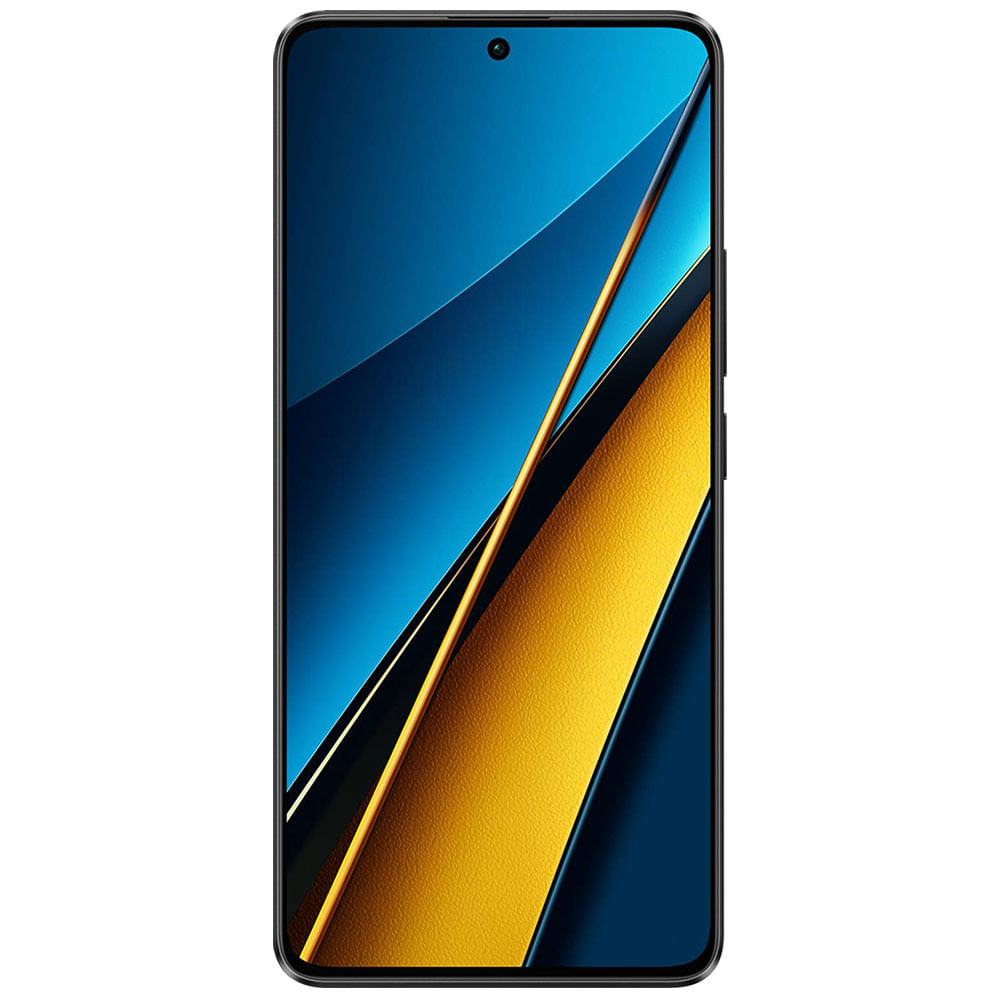POCO X6 5G - Refurbished_Mirror Black_Front_53511