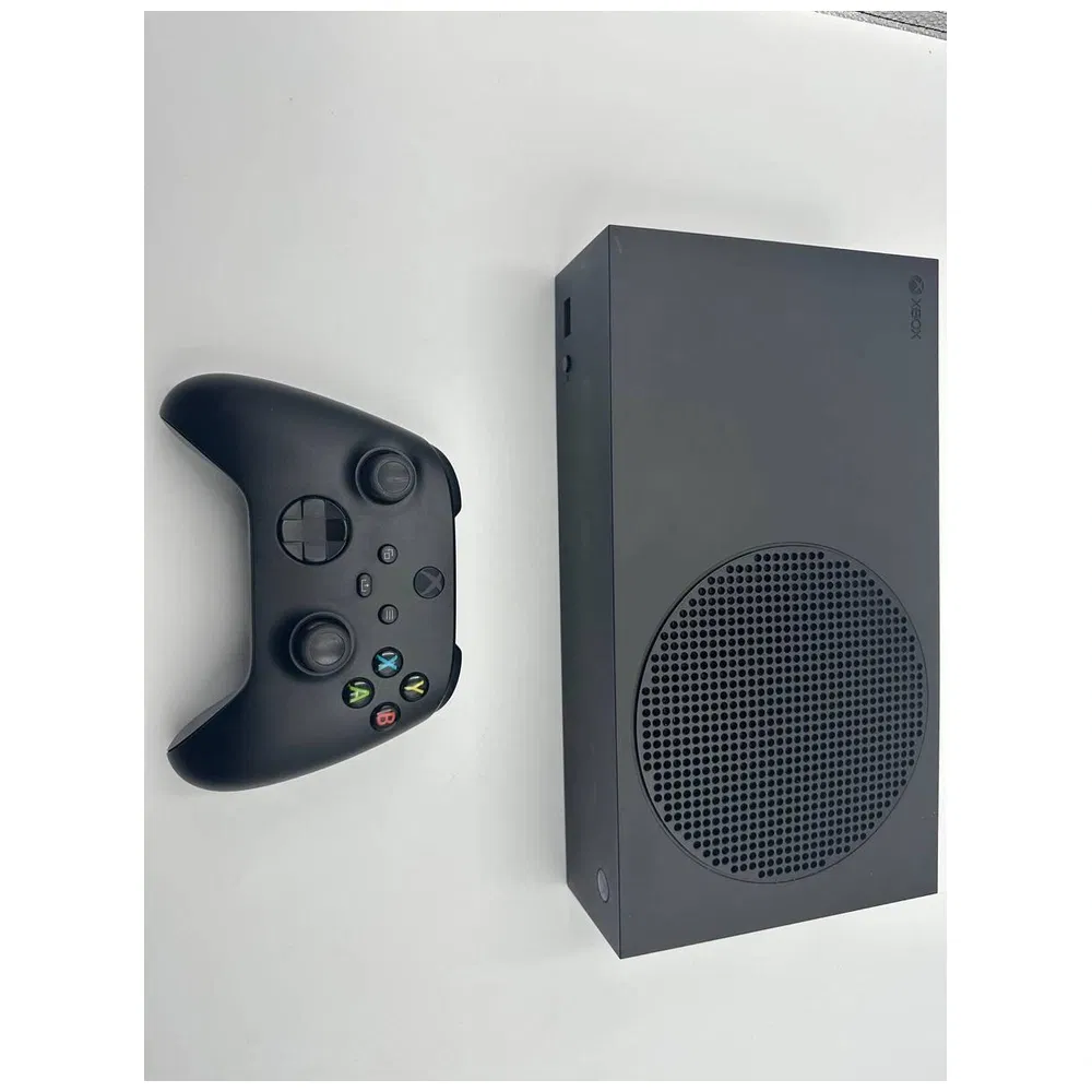 Microsoft XBOX series S Gaming Console - 1 TB - Refurbished Good - Black - Digital Edition)- Refurbished_Black_Top_124796
