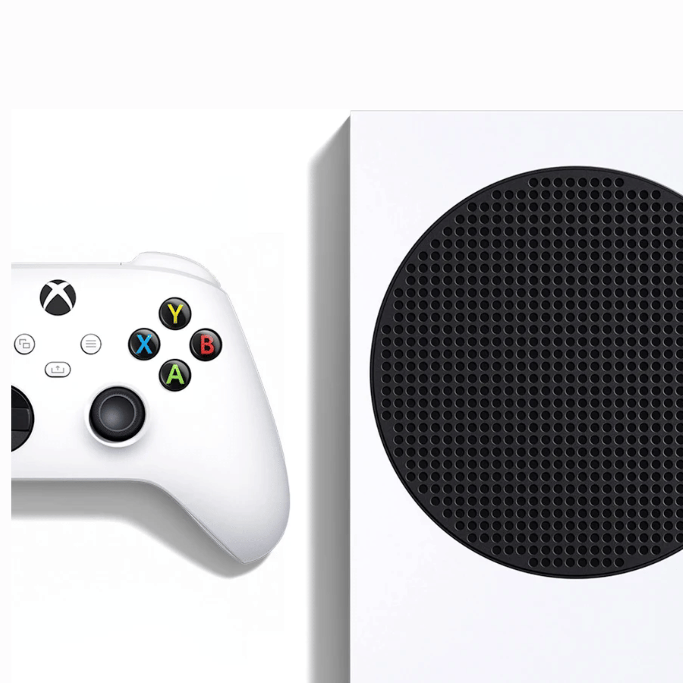 Microsoft XBOX S Gaming Console (Series S)- Refurbished_White_Left Side_115617