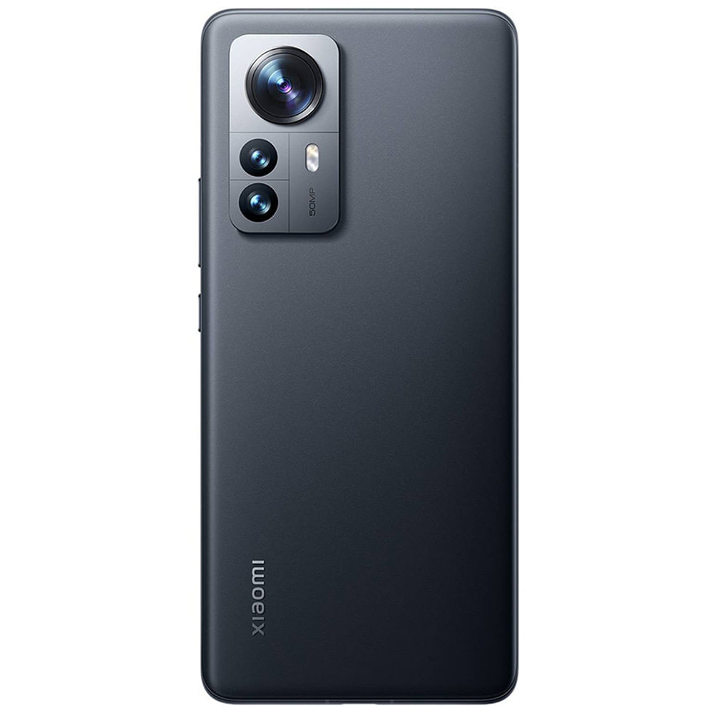 Xiaomi 12 Pro 5G - Refurbished_Noir Black_Back_47801