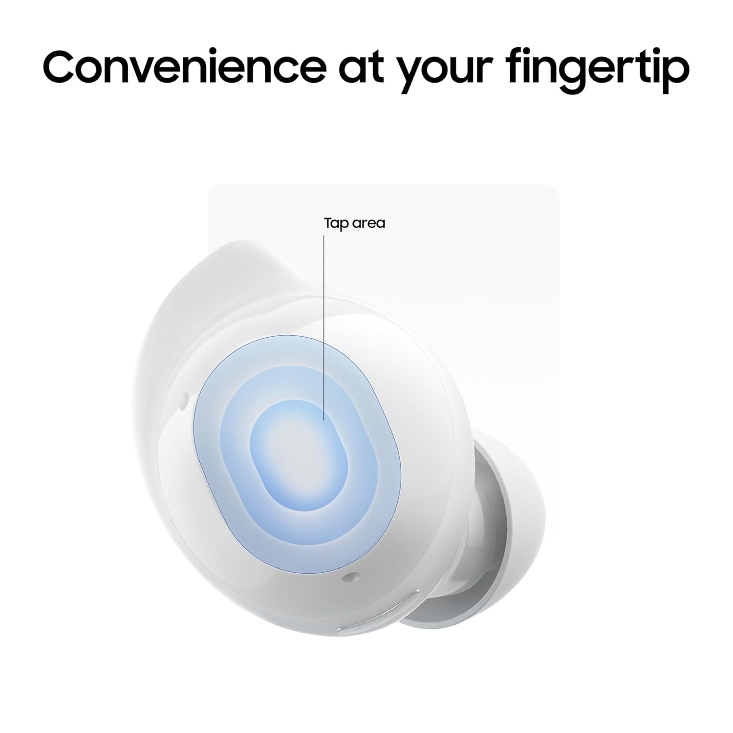 Samsung Galaxy Buds Core Powered by Galaxy AI with Active Noise Cancellation - Unboxed_Black_Right Side_87031