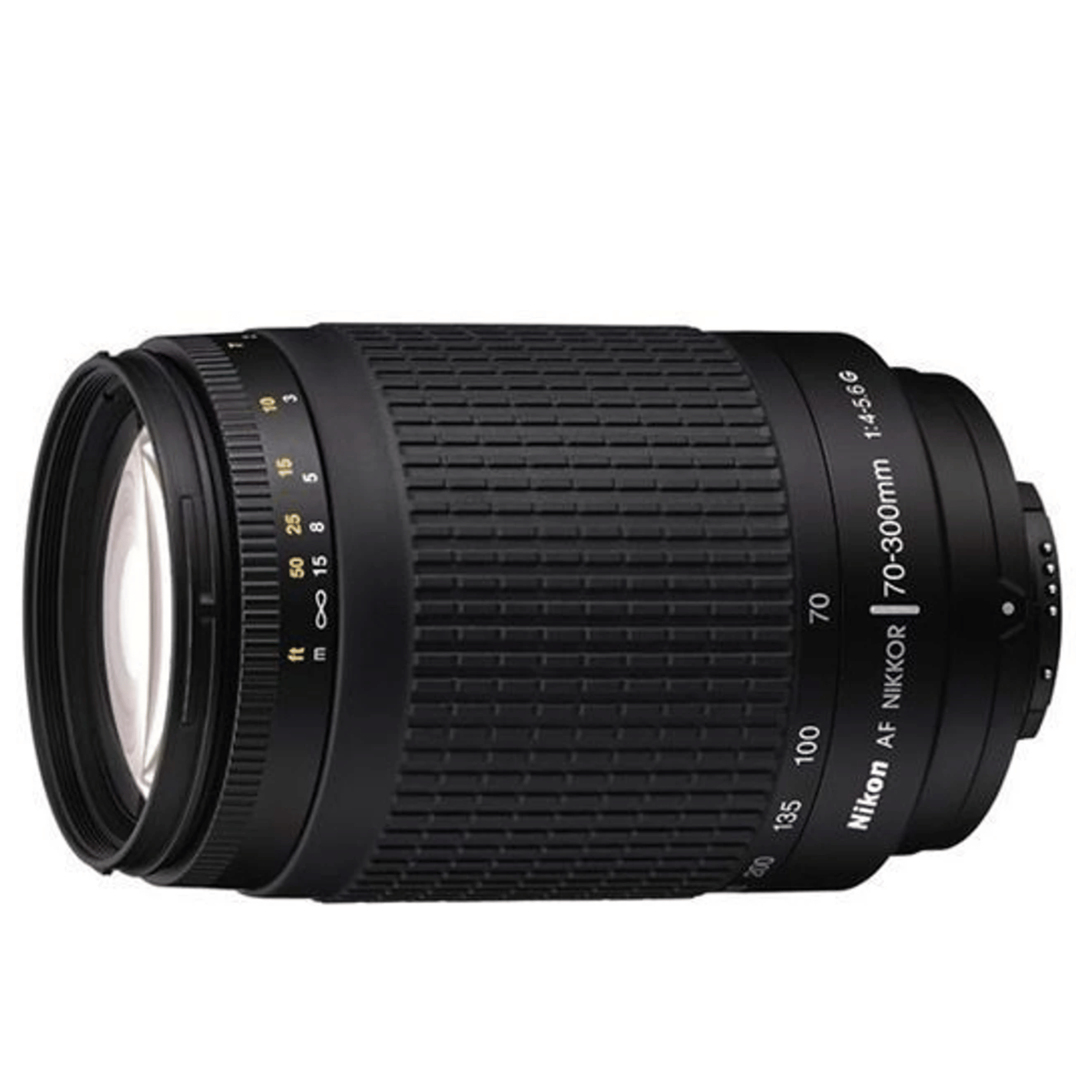 Nikon Af/70-300 mm f/4-5.6G Telephoto Zoom Lens - Refurbished Good - Black - Refurbished_Black_Top_115035