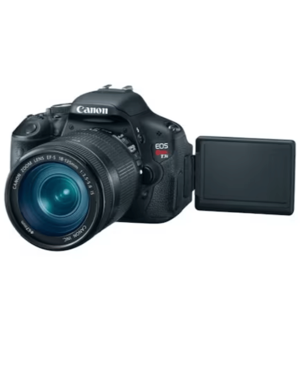 Canon EOS Rebel T3i 18MP DSLR Camera - Refurbished_Black_Bottom_116834