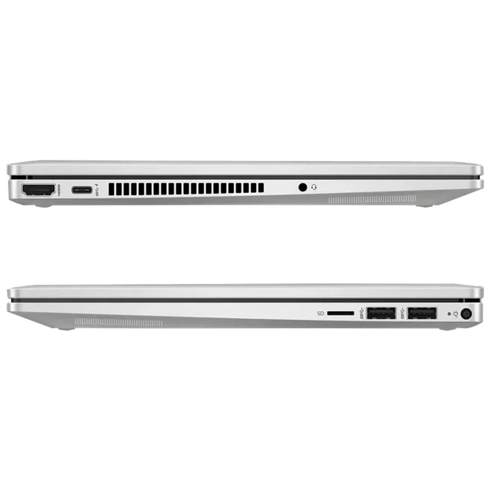 HP/Compaq Pavilion Series 360 2-in-1 14ek0183tu TOUCH SCREEN (Intel Core i3 12th Gen 14 Inch)- Refurbished_Silver_Right Side_131619