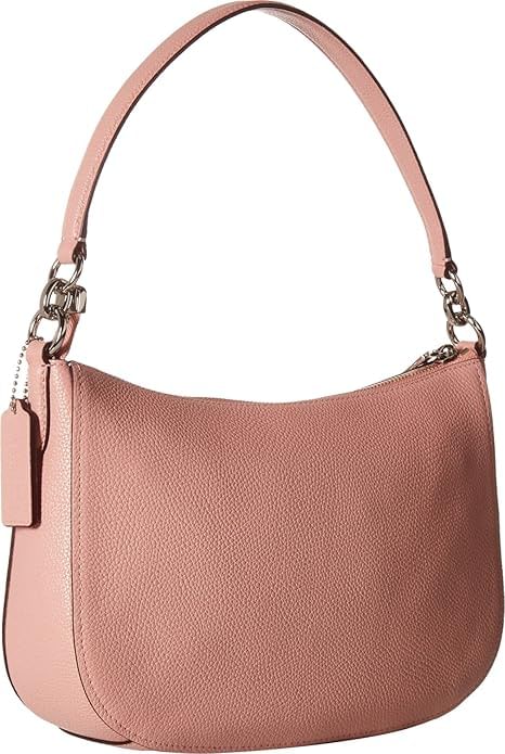 Coach Women's Pebble Chelsea Crossbody Luxury Bag - Pre-Loved - Peony - Refurbished_Peony_Back_64113