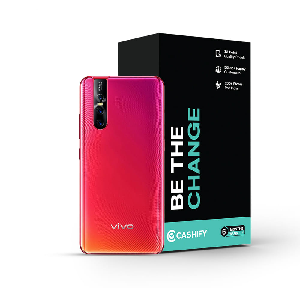 Vivo V15 Pro - Refurbished_Coral Red_Phone With Box_61057