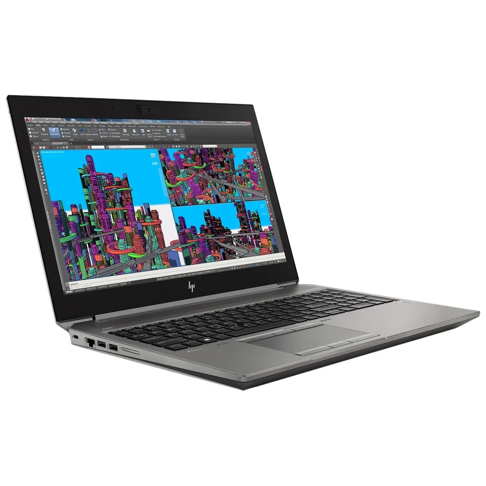 HP/Compaq ZBook Series 15 G5 (Intel Core i7 8th Gen 15.6 Inch)- Refurbished_Grey_Left Side_133916
