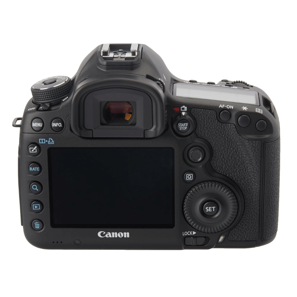 Canon EOS 5D Mark III (Body) 22.3MP DSLR - Refurbished_Black_Back_70443