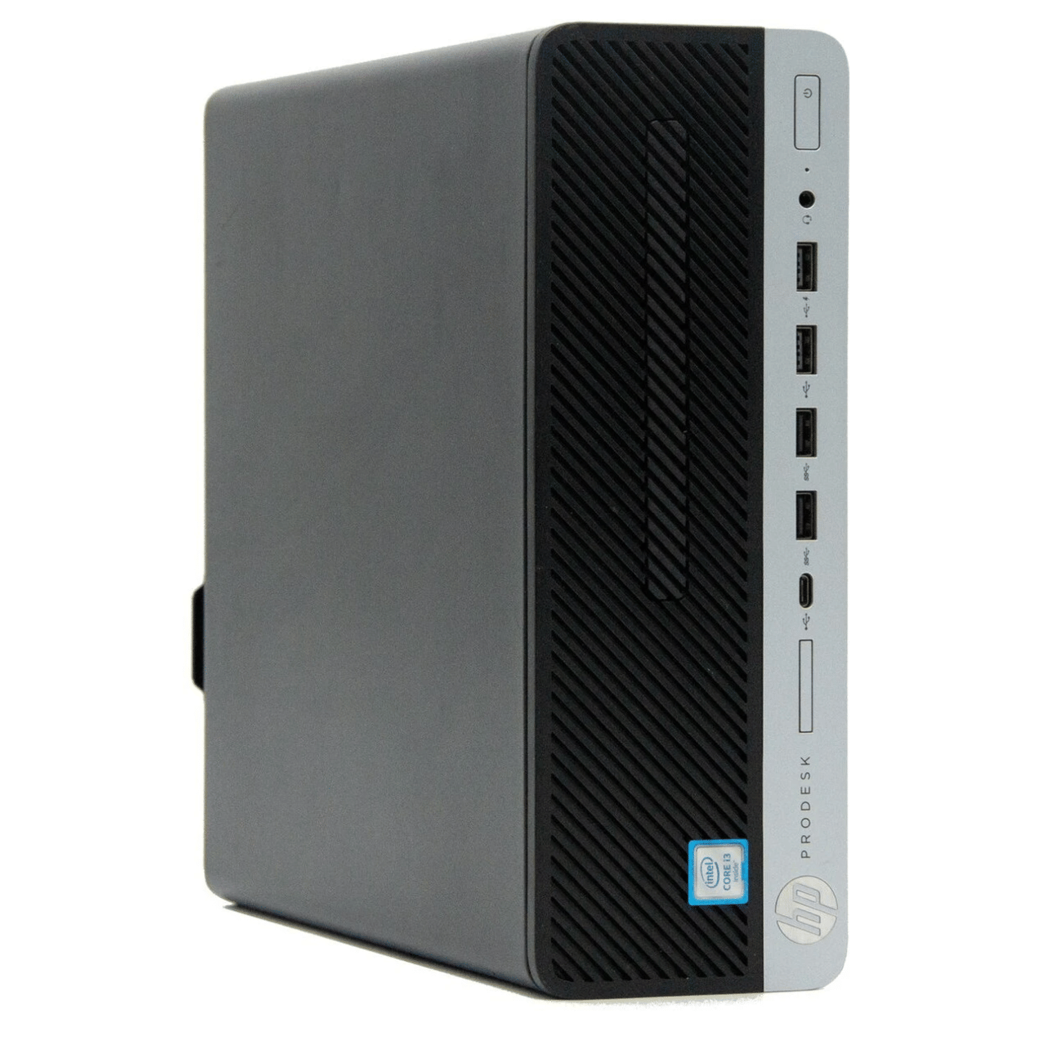 HP ProDesk i3 7th Gen Mini PC - Refurbished_Silver Black_Top_123569