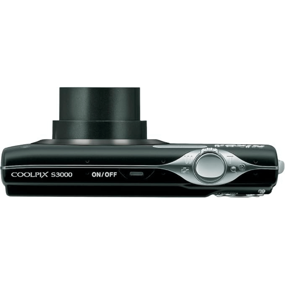 Nikon COOLPIX S3000 - Refurbished_Black_Top_126637
