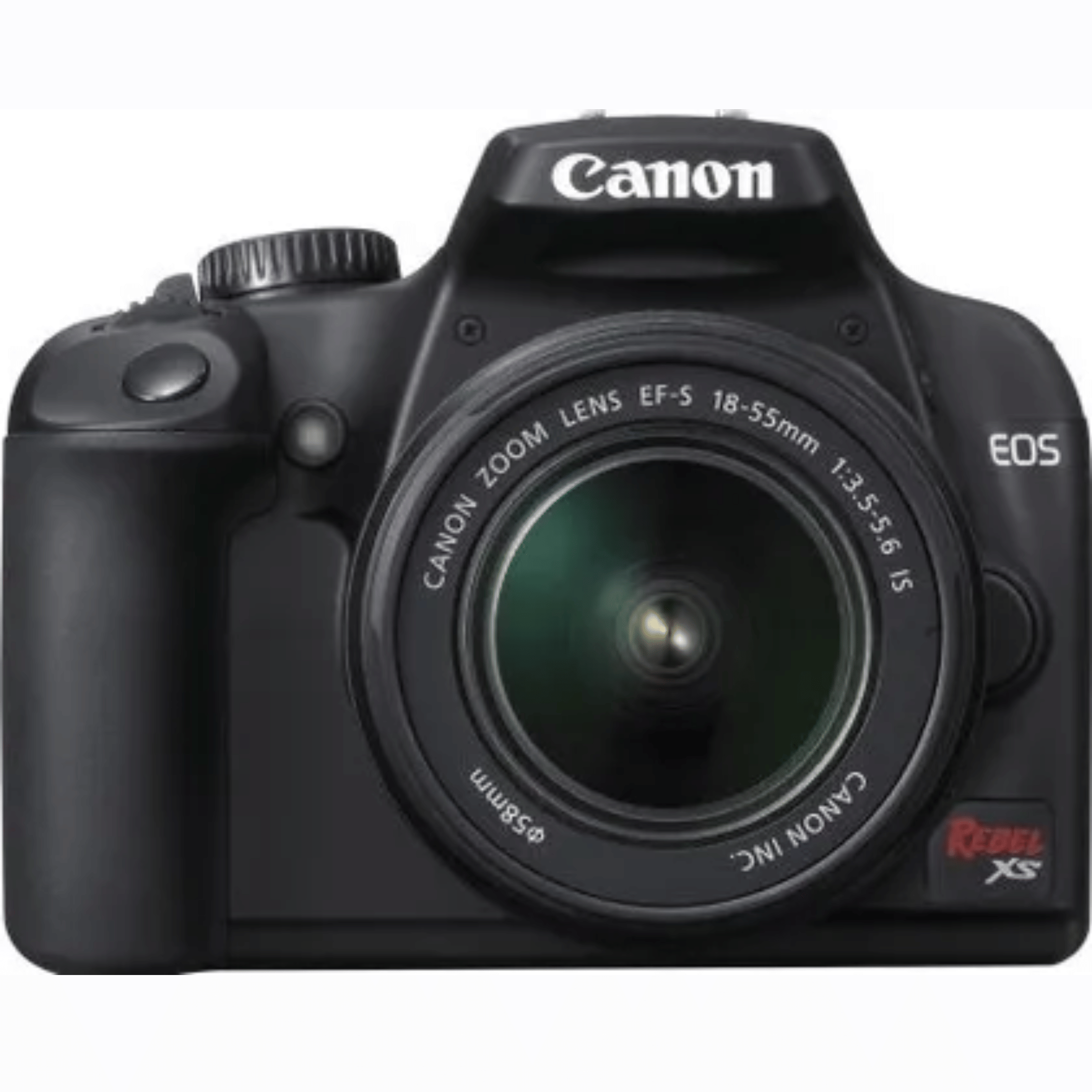 Canon Rebel XS 10.1MP DSLR Camera - Refurbished_Black_Back_117242