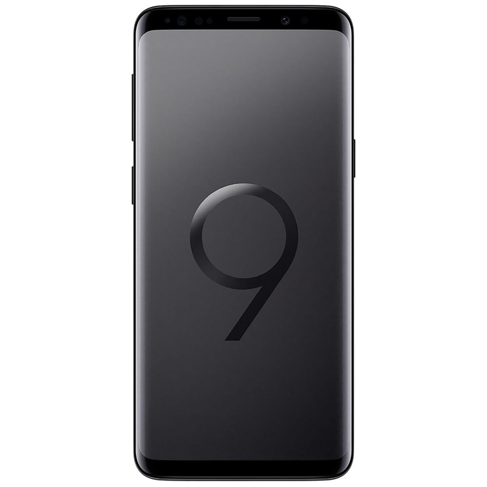 Samsung Galaxy S9 Plus -Midnight black-front