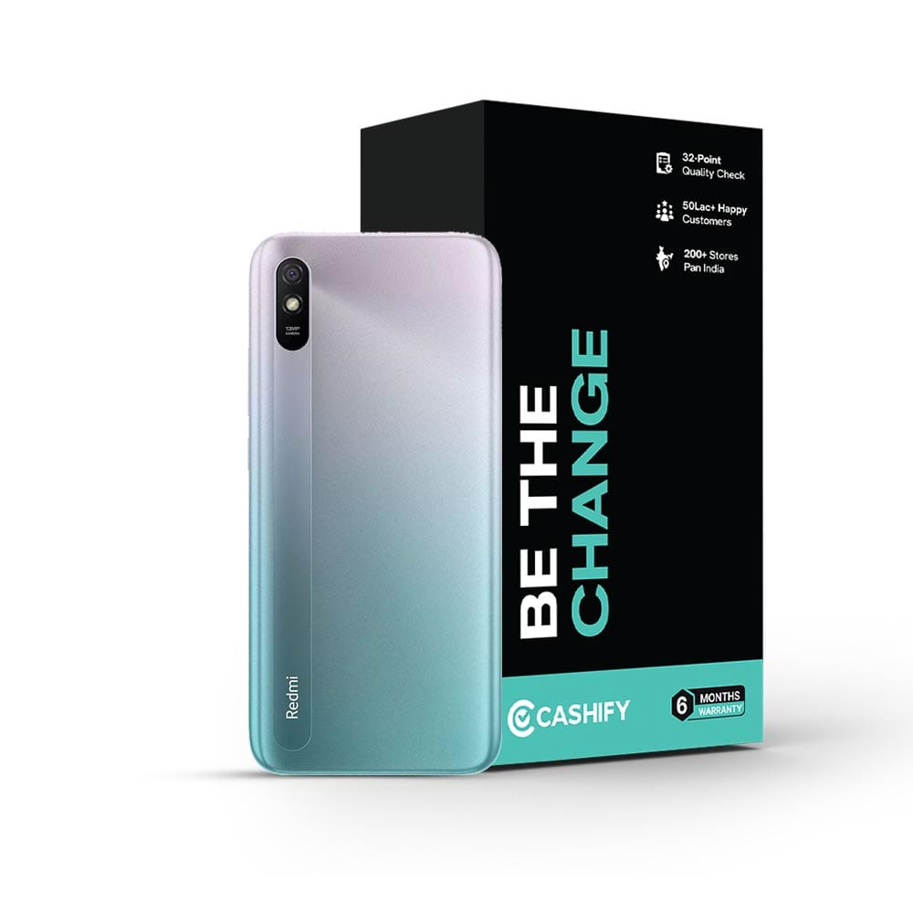 Xiaomi Redmi 9A - Refurbished_Metallic Blue_Phone With Box_47910