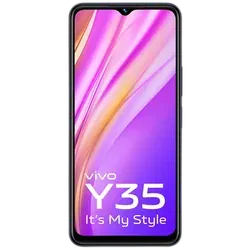 Refurbished Vivo Y35 Agate Black front
